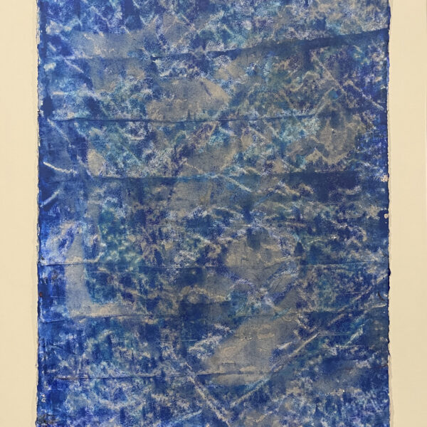 Blues II - Acryl op papier - Ingelijst 90 x 70 cm - Herman van Veen 2023 - € 3.750