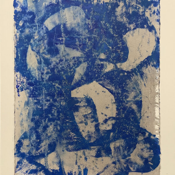 Blues IV - Acryl op papier - Ingelijst 90 x 70 cm - Herman van Veen 2023 - € 3.750