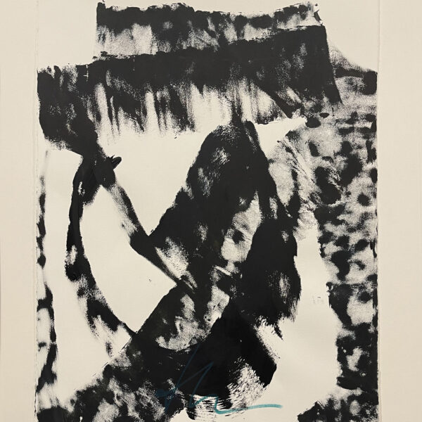 Markanten I- Acryl op papier - Ingelijst 90 x 70 cm - Herman van Veen 2023